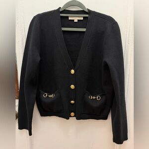 LOFT Black Knit Sweater